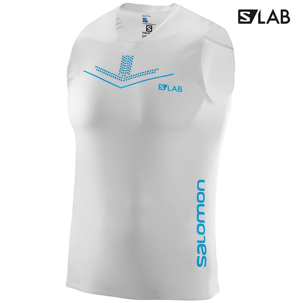 SALOMON S/LAB SENSE M Philippines - Men's Tank - White | 157063-SGX